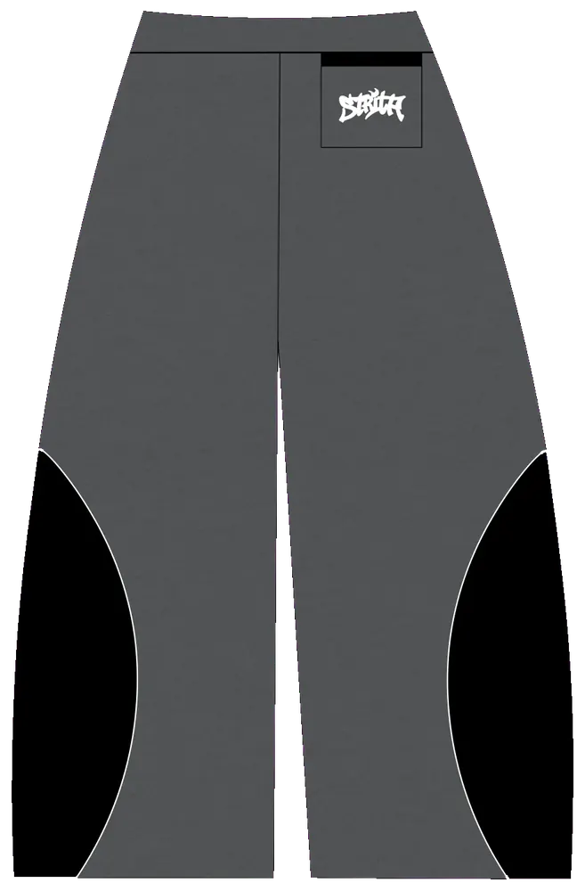 STRITA STEEL SUIT wide-leg pants, back